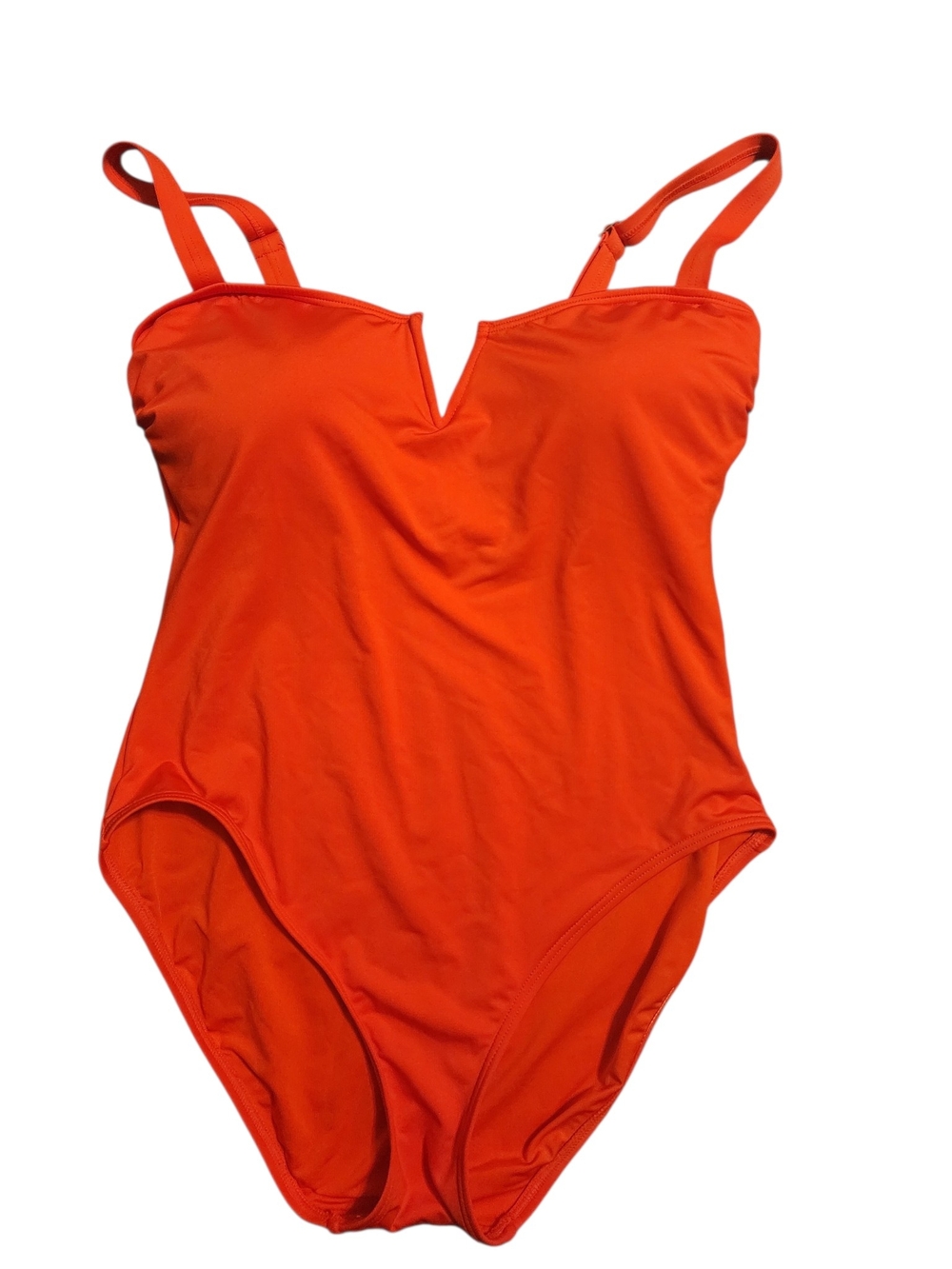 Vince Camuto Bright Orange One-Piece Swimsuit